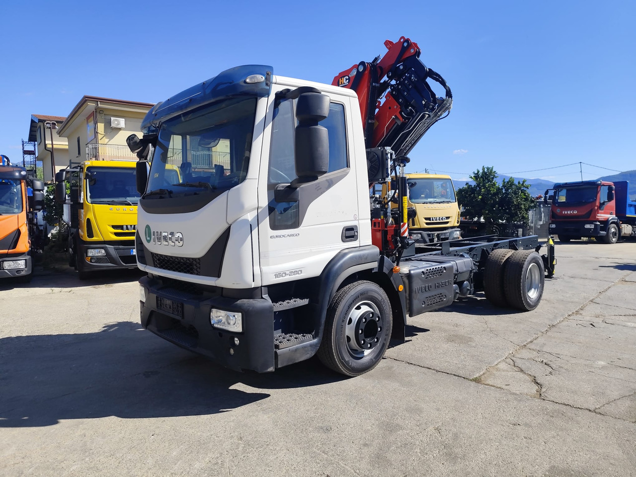 IVECO EUROCARGO 160-280 - Camion benne, Camion grue: photos 1 IVECO EUROCARGO 160-280 - Camion benne, Camion grue: photos 1