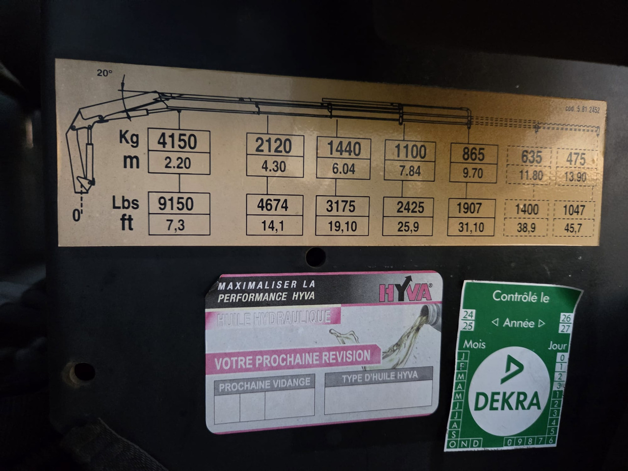 IVECO EUROCARGO 180E25 - Camion grue, Camion grue: photos 2 IVECO EUROCARGO 180E25 - Camion grue, Camion grue: photos 2