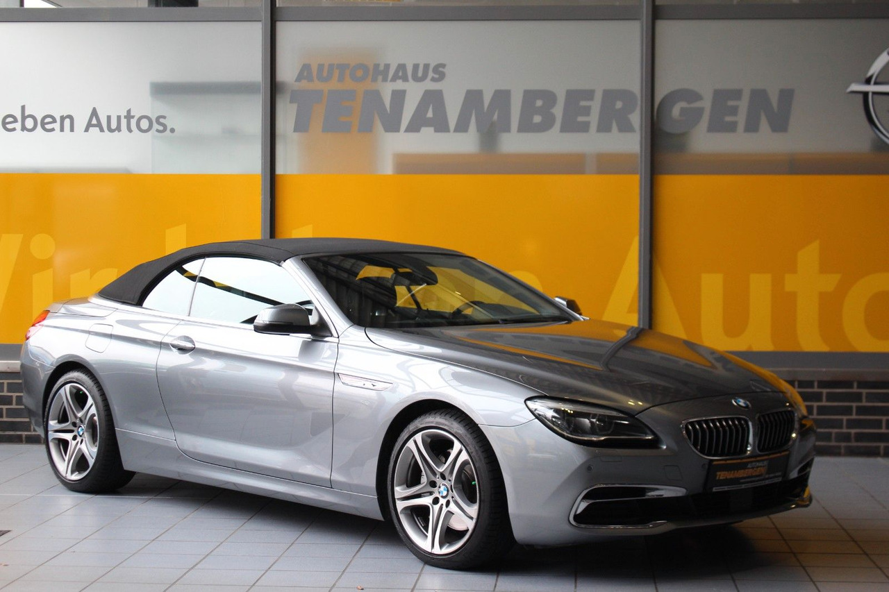 BMW 640d xDrive Cabrio Leder Memory Kamera H&K - Voiture: photos 1 BMW 640d xDrive Cabrio Leder Memory Kamera H&K - Voiture: photos 1