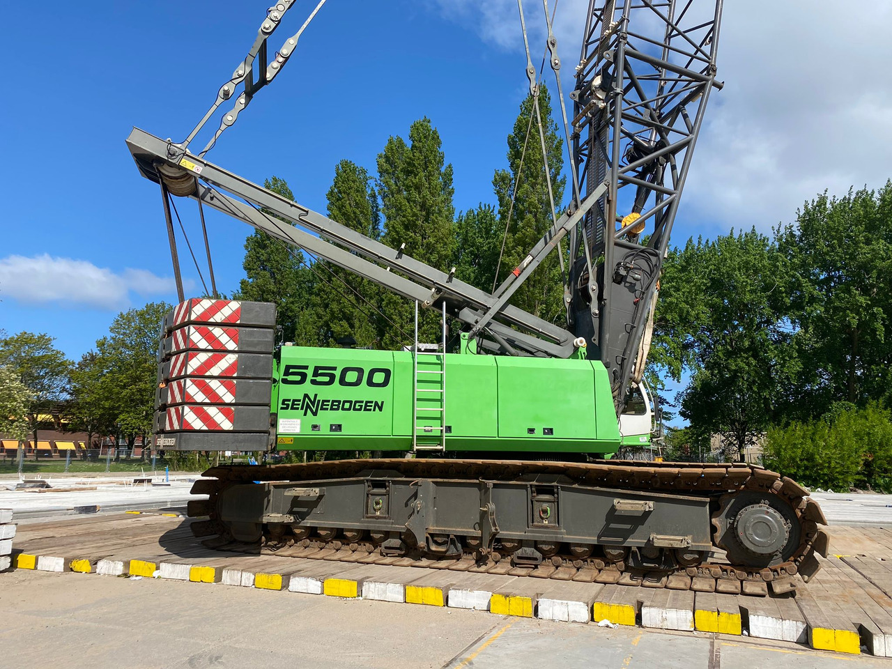 SENNEBOGEN 5500 - Grue sur chenilles: photos 3 SENNEBOGEN 5500 - Grue sur chenilles: photos 3