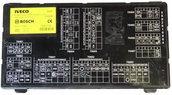 Iveco Hiway Body Computer 5801599811 - Bloc de gestion pour Camion: photos 1 Iveco Hiway Body Computer 5801599811 - Bloc de gestion pour Camion: photos 1