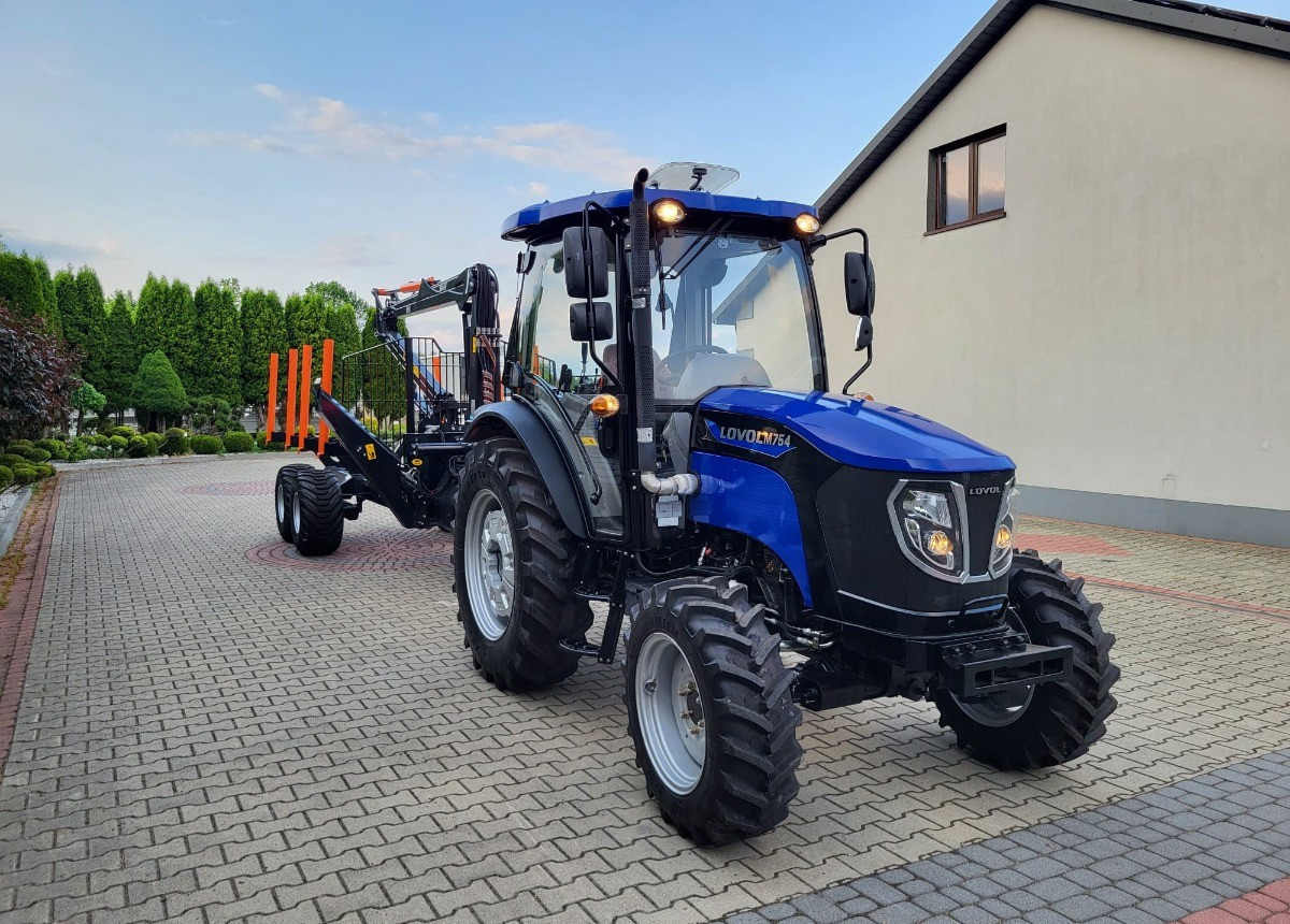 LOVOL Zestaw Traktor LOVOL M755 Przyczepa do drewna BMF 8TPro Stan Nowy Fabryczny en crédit-bail LOVOL Zestaw Traktor LOVOL M755 Przyczepa do drewna BMF 8TPro Stan Nowy Fabryczny: photos 11