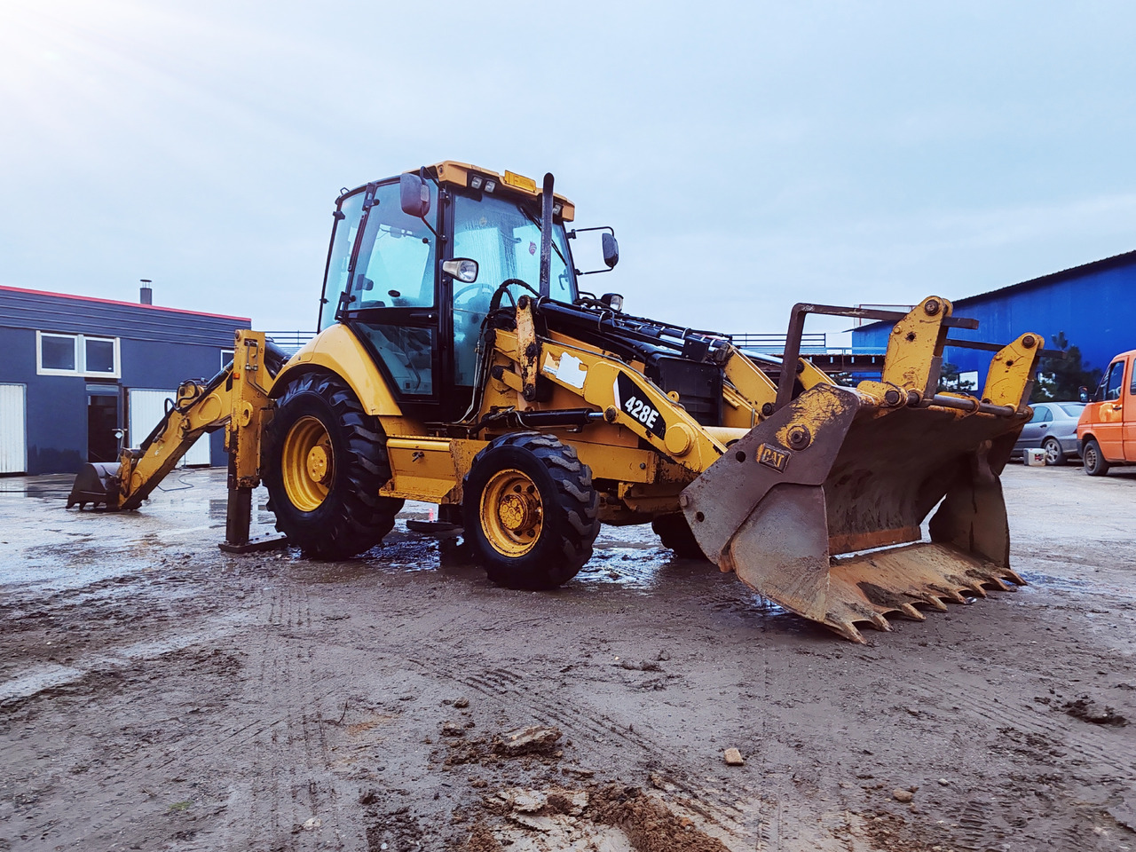 CATERPILLAR 428E - Tractopelle: photos 2 CATERPILLAR 428E - Tractopelle: photos 2