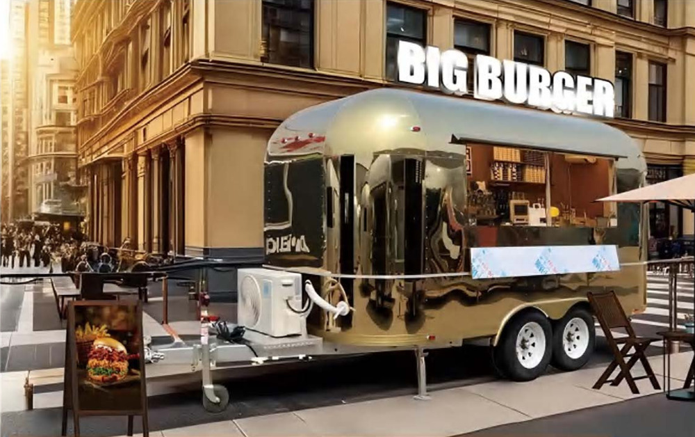 Deli Star Trailer American 6000 - EU Standards - Remorque magasin: photos 1 Deli Star Trailer American 6000 - EU Standards - Remorque magasin: photos 1