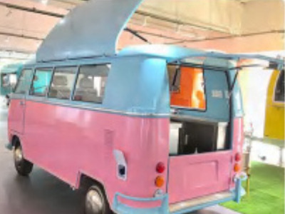 Deli Star Trailer Retro Minivan FR 4300 Electric - Remorque magasin: photos 4 Deli Star Trailer Retro Minivan FR 4300 Electric - Remorque magasin: photos 4