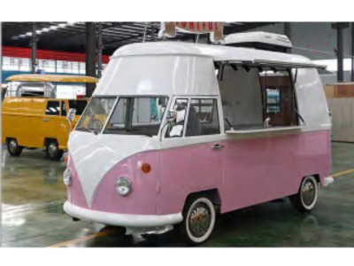 Deli Star Trailer Retro Minivan HR 4300 Electric - EU standards - Remorque magasin: photos 1 Deli Star Trailer Retro Minivan HR 4300 Electric - EU standards - Remorque magasin: photos 1