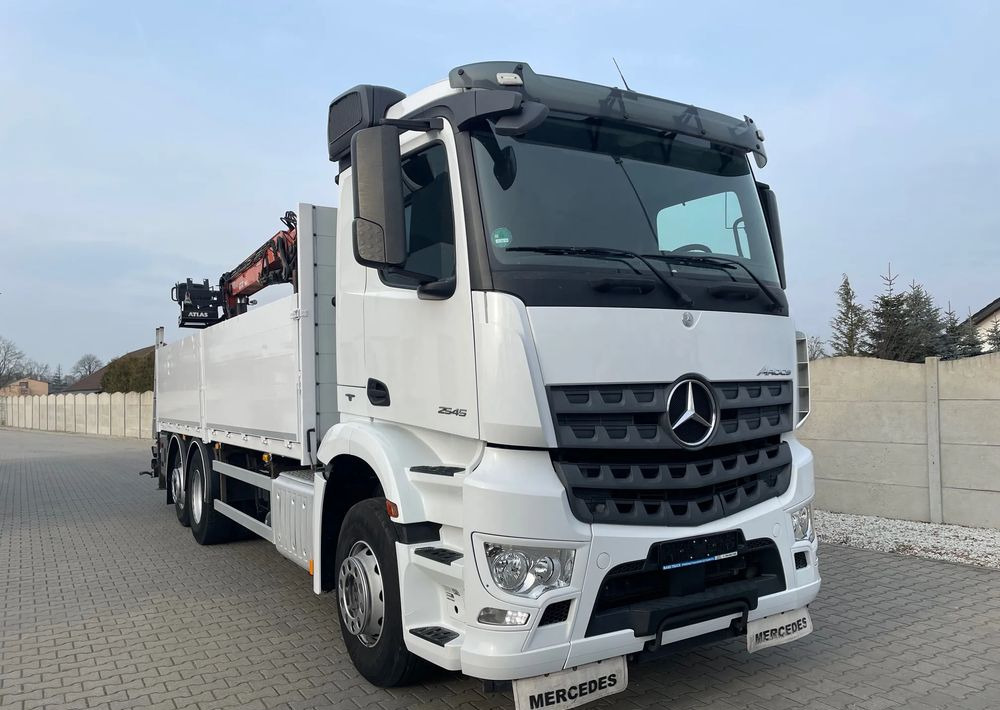 Mercedes-Benz Arocs 2545, HDS ATLAS 186.3 - PILOT - Camion grue, Camion plateau: photos 3 Mercedes-Benz Arocs 2545, HDS ATLAS 186.3 - PILOT - Camion grue, Camion plateau: photos 3