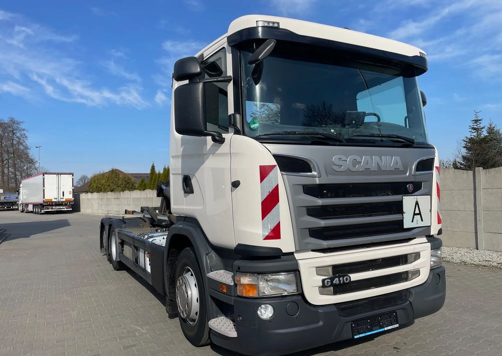 Scania R410 Hakowiec MEILLER RK20 65 - Camion ampliroll: photos 3 Scania R410 Hakowiec MEILLER RK20 65 - Camion ampliroll: photos 3
