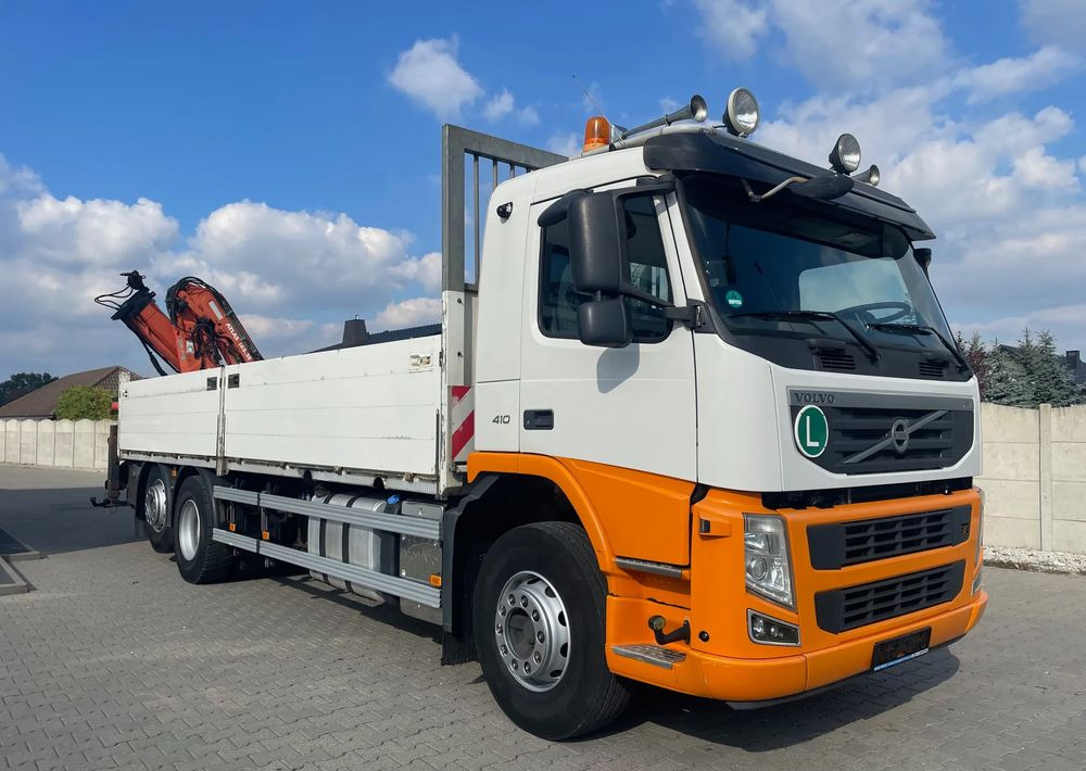 Volvo FM410 EURO 5, HDS ATLAS 165.2E-A2 RADIO STEROWANY, ZABUDOWA 7,1 m! - Camion plateau, Camion grue: photos 3 Volvo FM410 EURO 5, HDS ATLAS 165.2E-A2 RADIO STEROWANY, ZABUDOWA 7,1 m! - Camion plateau, Camion grue: photos 3