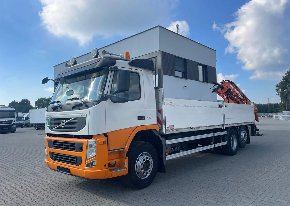 Volvo FM410 EURO 5, HDS ATLAS 165.2E-A2 RADIO STEROWANY, ZABUDOWA 7,1 m! - Camion plateau, Camion grue: photos 2 Volvo FM410 EURO 5, HDS ATLAS 165.2E-A2 RADIO STEROWANY, ZABUDOWA 7,1 m! - Camion plateau, Camion grue: photos 2
