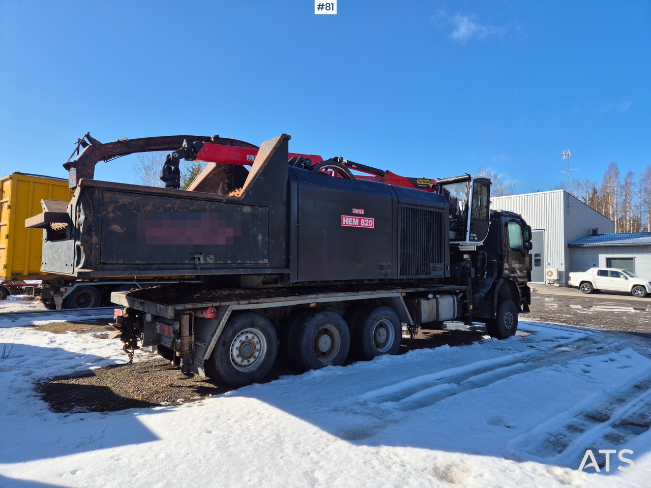 Broyeur de végétaux Jenz HEM 820 Autohakkuri sekä nostin: photos 8