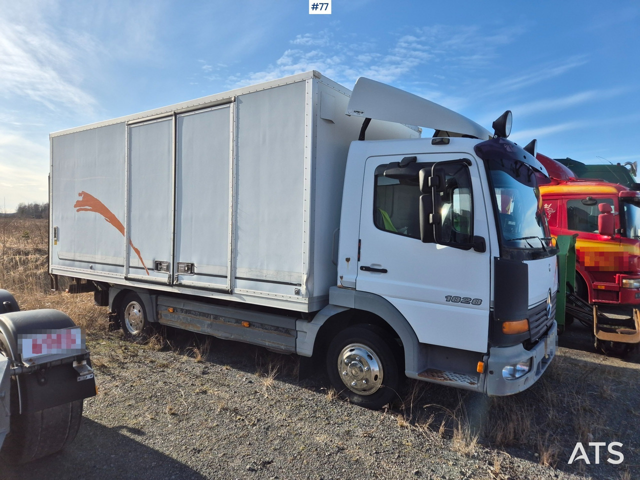 Mercedes-Benz Atego - Camion fourgon: photos 5 Mercedes-Benz Atego - Camion fourgon: photos 5