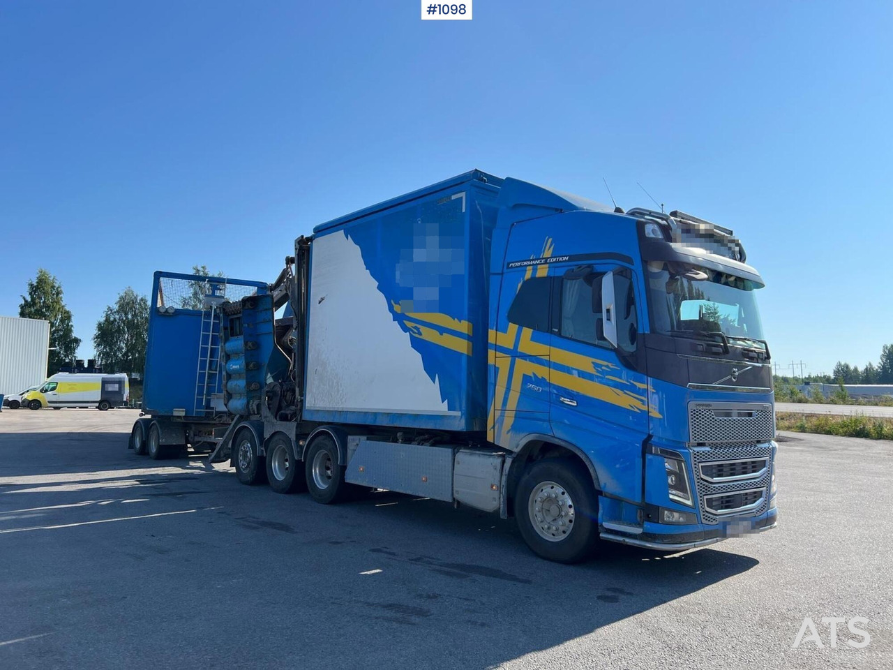 Volvo FH16 8*4 Flishugg - Broyeur de végétaux: photos 2 Volvo FH16 8*4 Flishugg - Broyeur de végétaux: photos 2