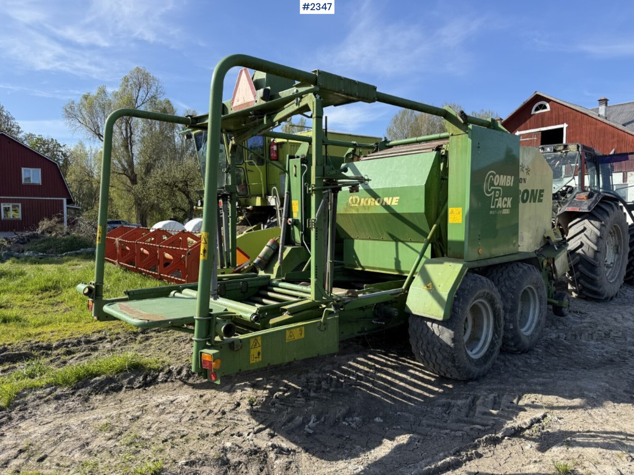Baler Krone Combi pack Multi-Cut 1500 - Matériel de fenaison: photos 4 Baler Krone Combi pack Multi-Cut 1500 - Matériel de fenaison: photos 4