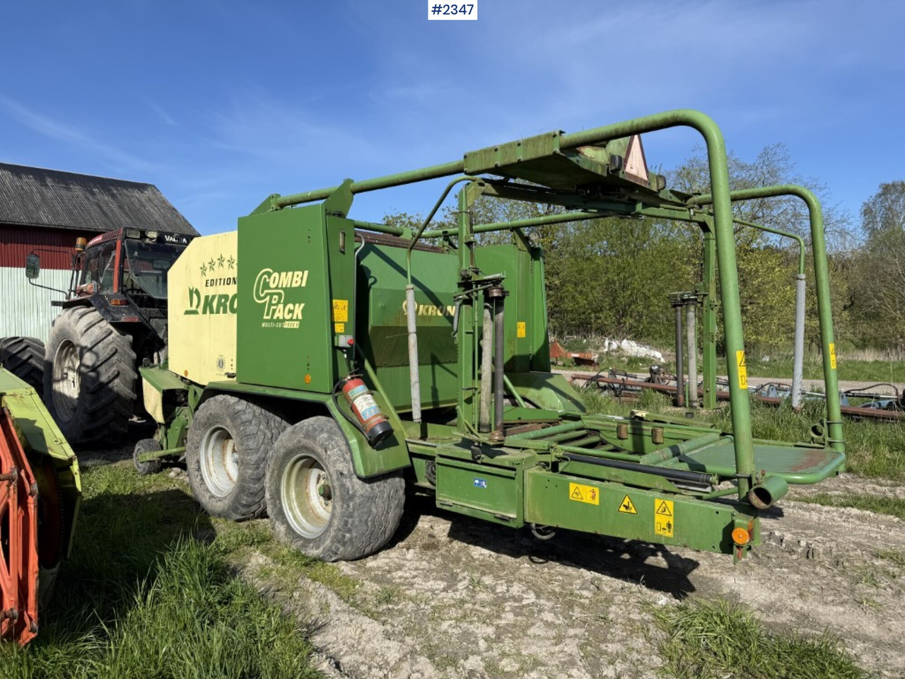 Baler Krone Combi pack Multi-Cut 1500 - Matériel de fenaison: photos 3 Baler Krone Combi pack Multi-Cut 1500 - Matériel de fenaison: photos 3
