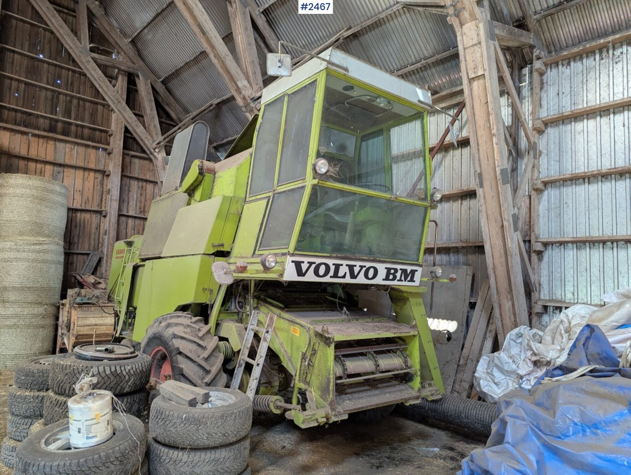 Combine Harvester - Claas Mercator 75 - Moissonneuse-batteuse: photos 3 Combine Harvester - Claas Mercator 75 - Moissonneuse-batteuse: photos 3