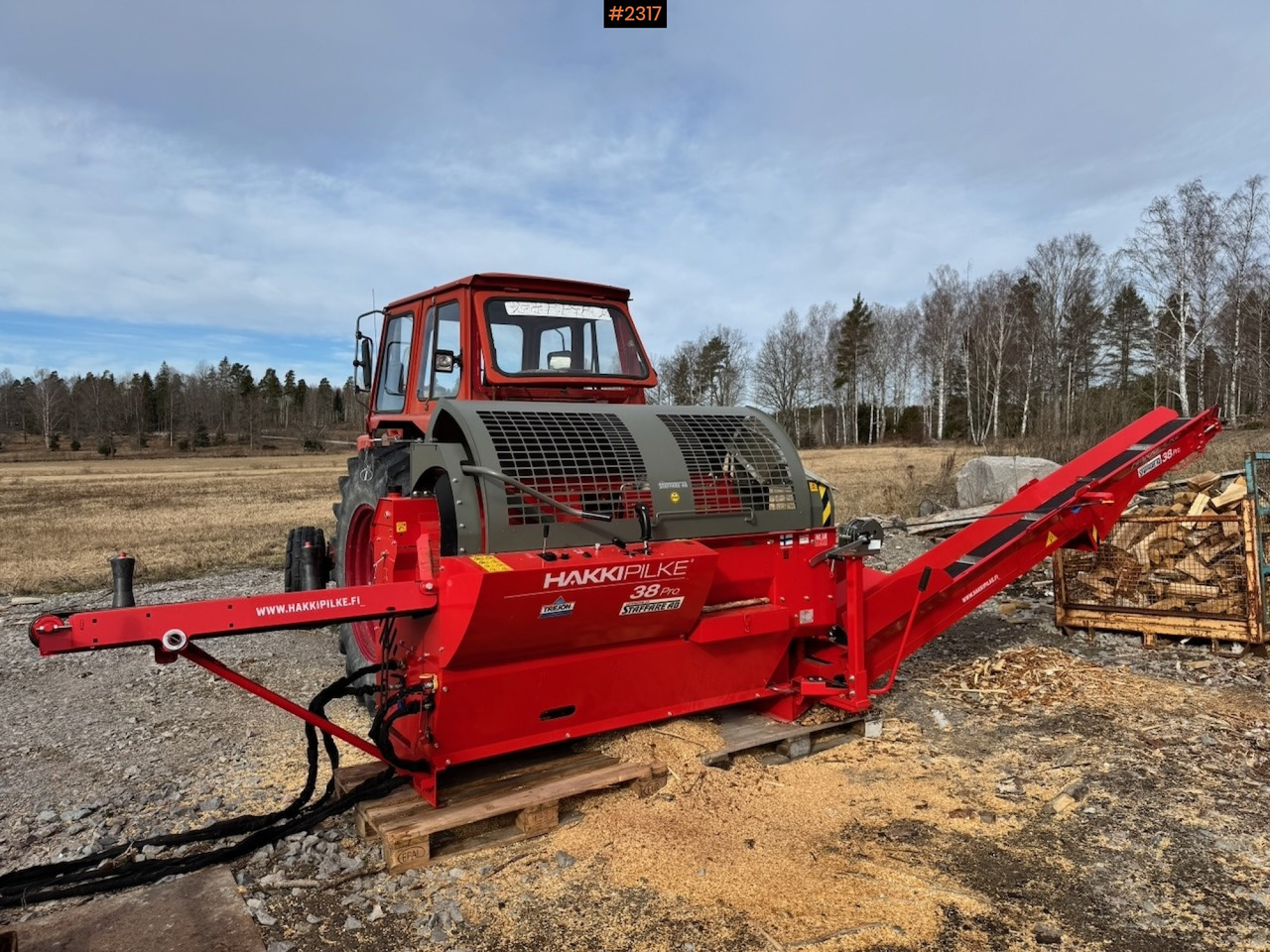 Hakki Pilke 38 Pro PTO firewood processor with table - Matériel forestier: photos 2 Hakki Pilke 38 Pro PTO firewood processor with table - Matériel forestier: photos 2