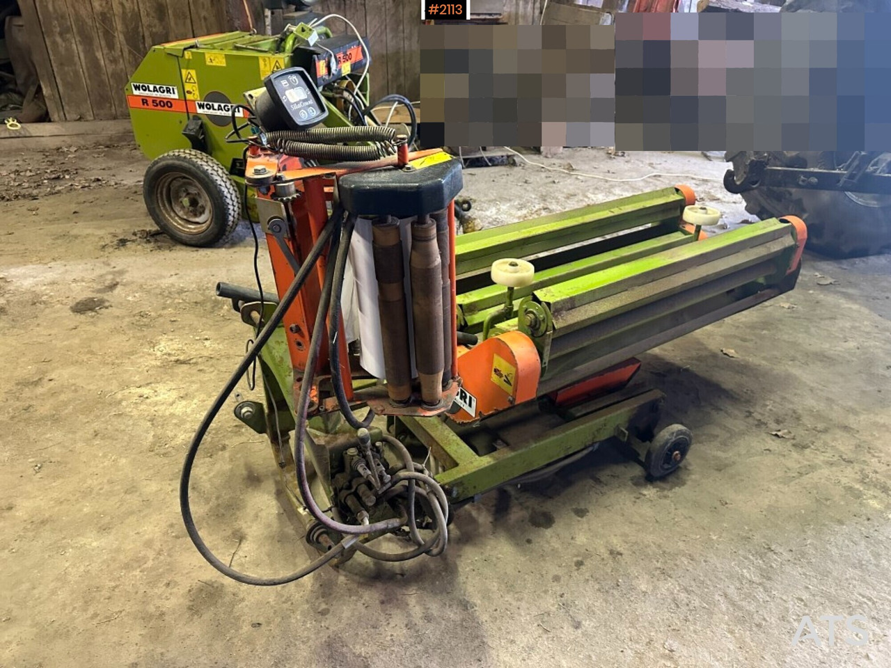 Mini baler Wolagri R500 with 2 separate wrappers - Matériel de fenaison: photos 3 Mini baler Wolagri R500 with 2 separate wrappers - Matériel de fenaison: photos 3