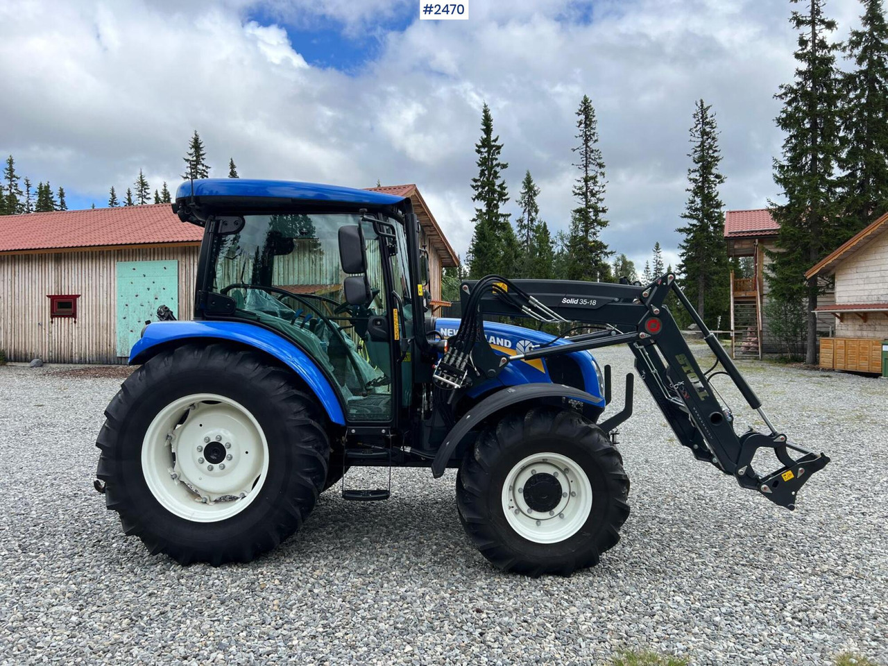 Tractor New Holland T4.75 S Stage V - Tracteur agricole: photos 4 Tractor New Holland T4.75 S Stage V - Tracteur agricole: photos 4