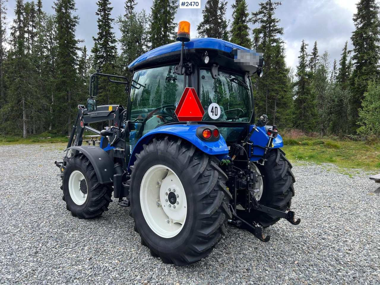Tractor New Holland T4.75 S Stage V - Tracteur agricole: photos 2 Tractor New Holland T4.75 S Stage V - Tracteur agricole: photos 2