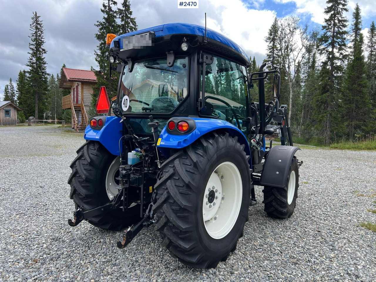 Tractor New Holland T4.75 S Stage V - Tracteur agricole: photos 3 Tractor New Holland T4.75 S Stage V - Tracteur agricole: photos 3