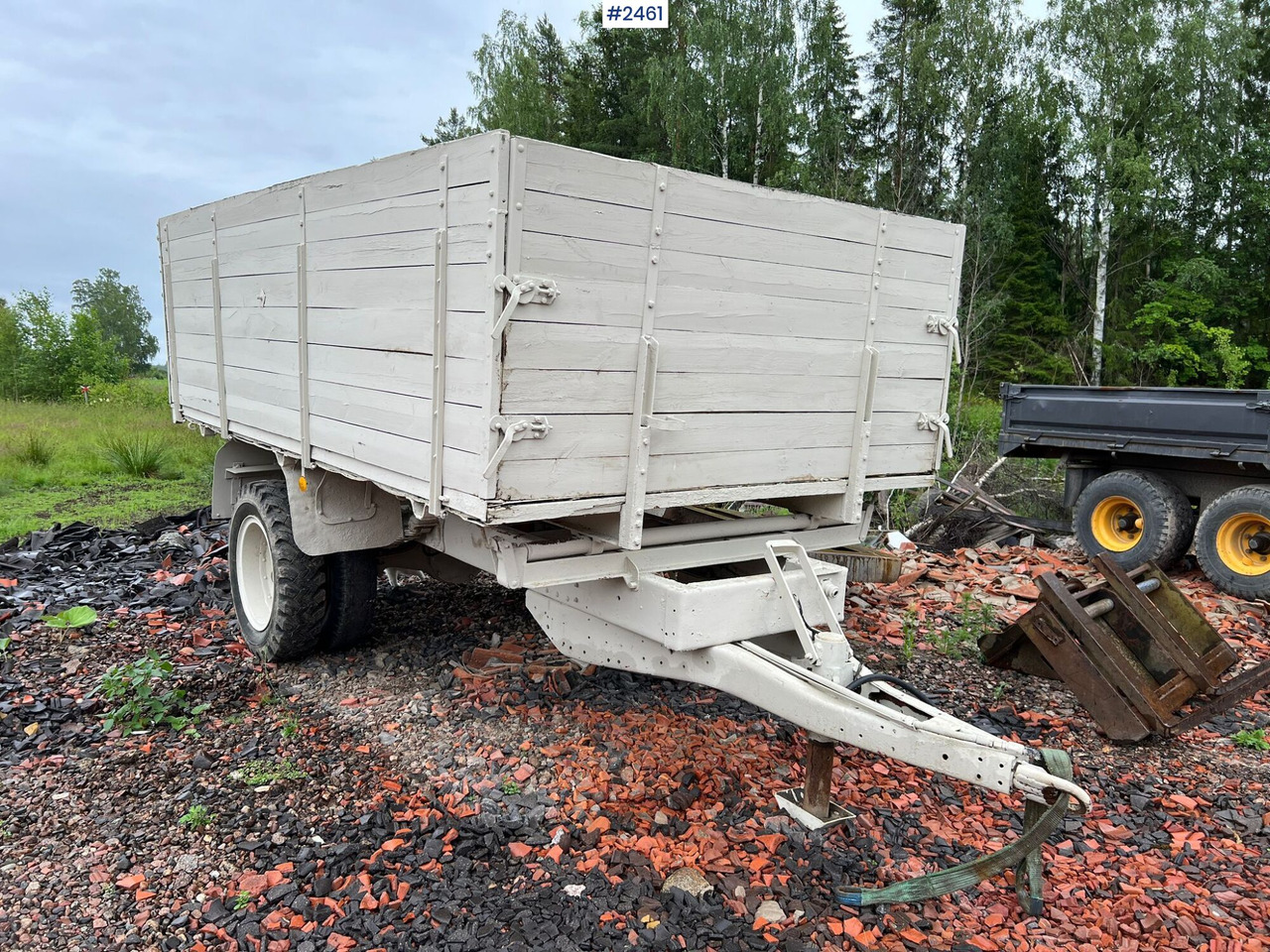 Tractor trailer with tipper - Remorque benne: photos 1 Tractor trailer with tipper - Remorque benne: photos 1