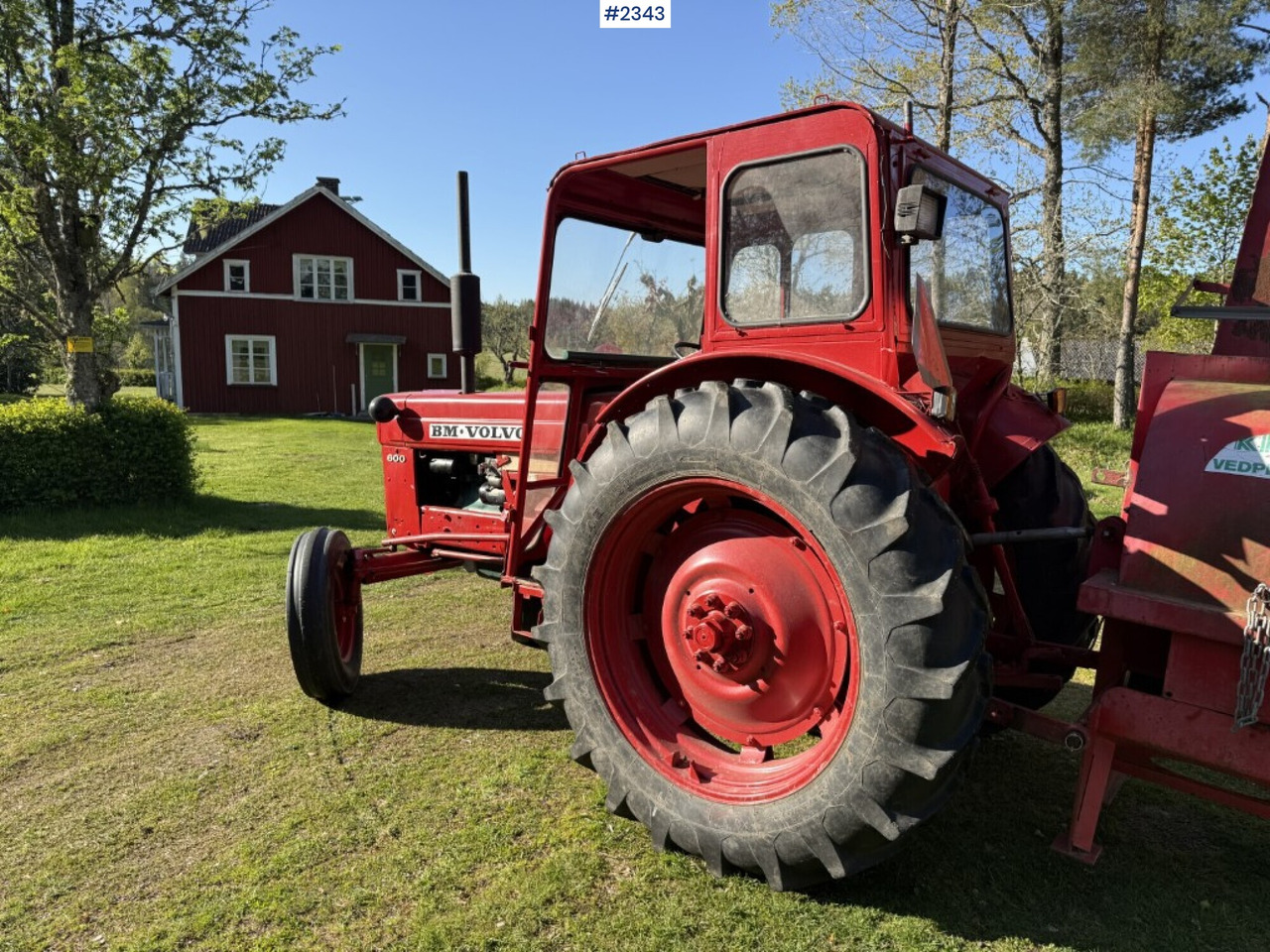 Traktor, Volvo BM T600 - Tracteur agricole: photos 3 Traktor, Volvo BM T600 - Tracteur agricole: photos 3
