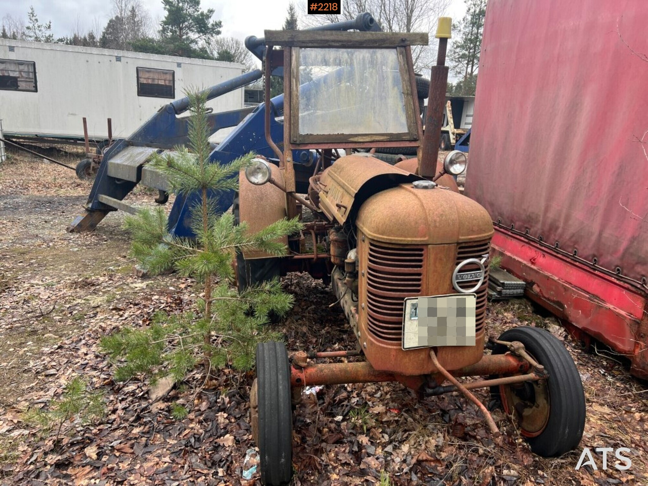 VOLVO BM T22 Reparation object - Tracteur agricole: photos 1 VOLVO BM T22 Reparation object - Tracteur agricole: photos 1