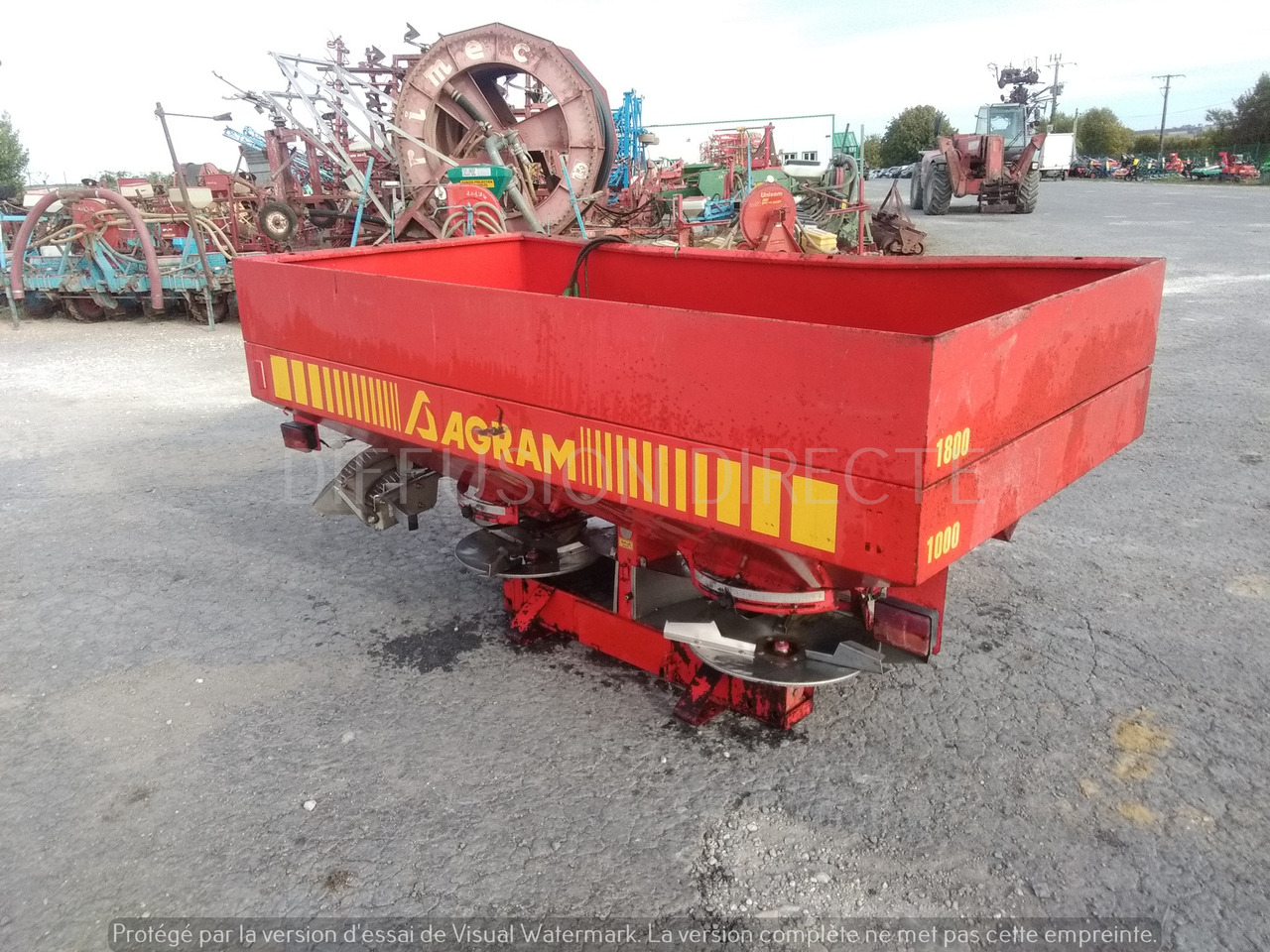 AGRAM DISTRIBUTEUR D'ENGRAIS JET SPREAD 281 - Distributeur d'engrais: photos 3 AGRAM DISTRIBUTEUR D'ENGRAIS JET SPREAD 281 - Distributeur d'engrais: photos 3