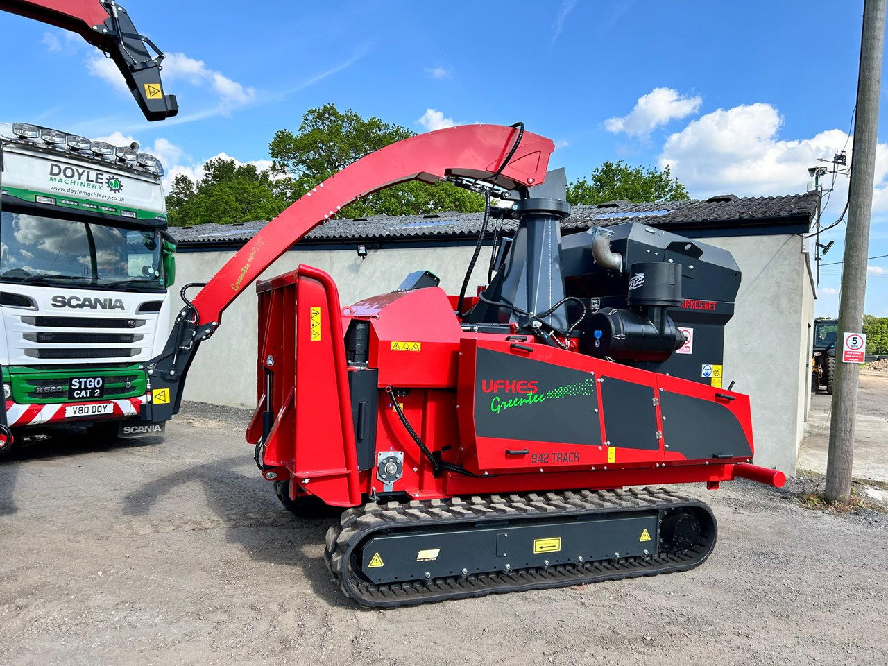 Broyeur de végétaux UFKES 942 Chipper: photos 10