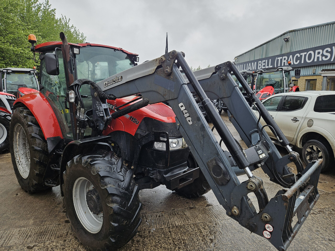 Case 115U, 2014 with Quicke Loader - Tracteur agricole: photos 1 Case 115U, 2014 with Quicke Loader - Tracteur agricole: photos 1