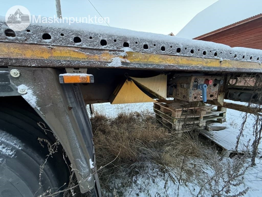 Semi-remorque plateau Krone SD flaktrailer: photos 46