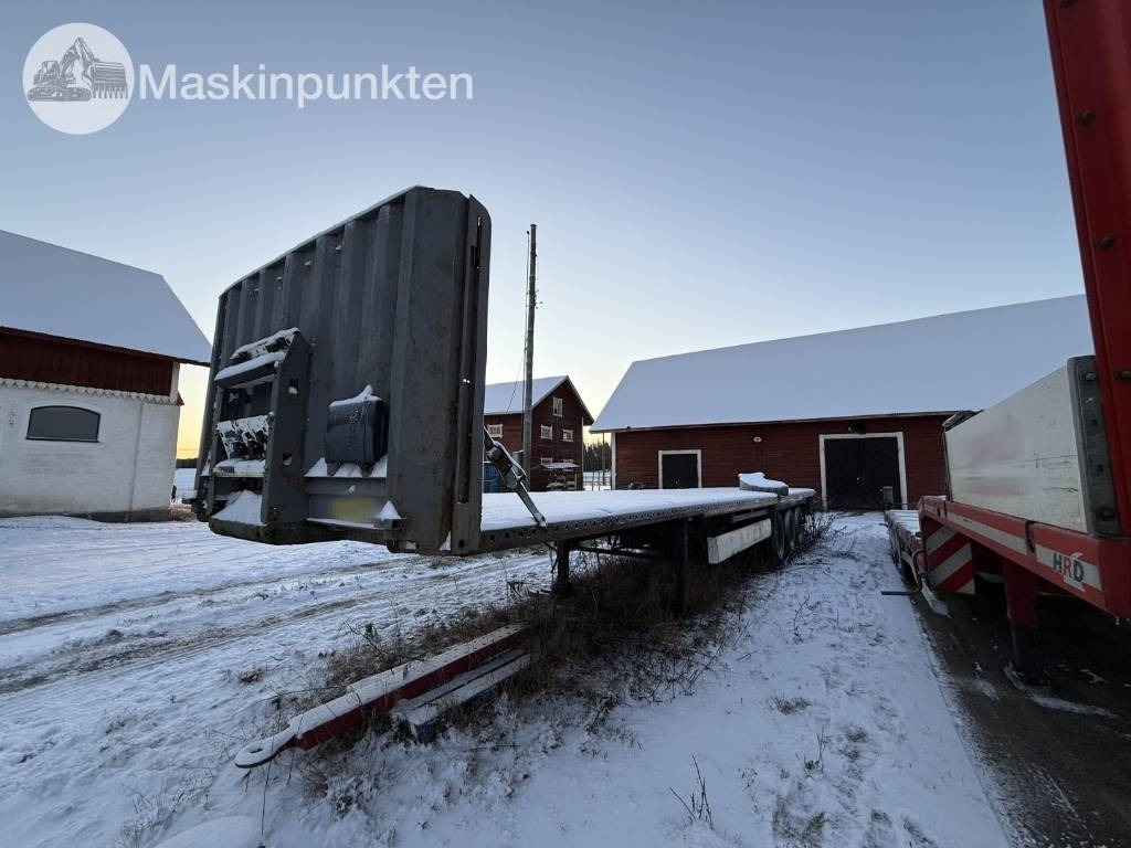 Semi-remorque plateau Krone SD flaktrailer: photos 8