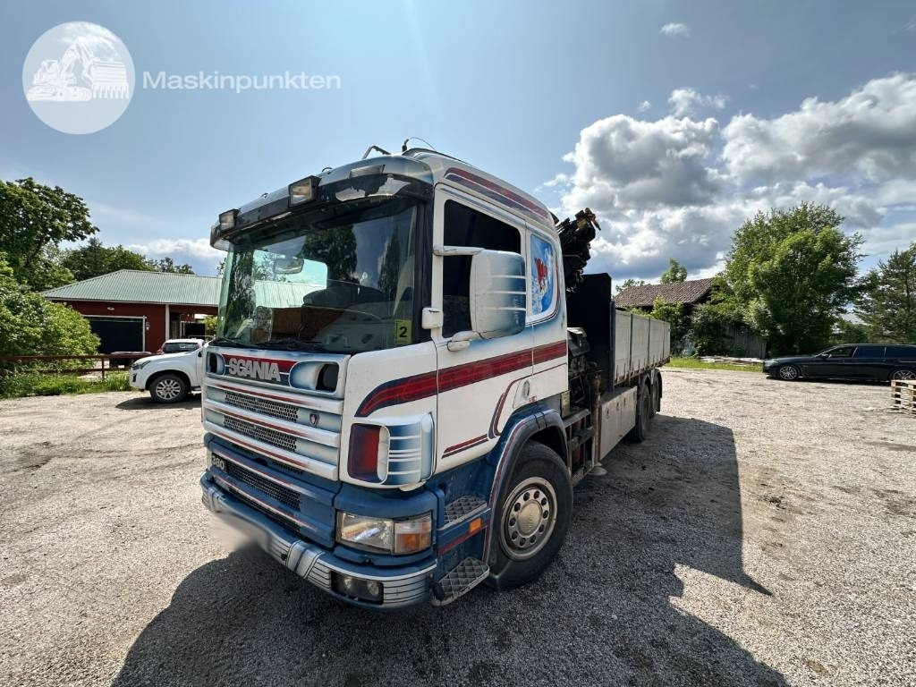 Scania P 114-380 - Camion grue: photos 1 Scania P 114-380 - Camion grue: photos 1