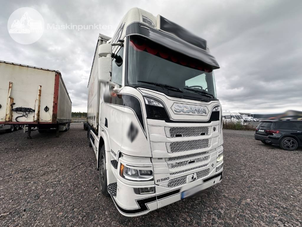 Scania R 580  - Camion porte-conteneur/ Caisse mobile: photos 5 Scania R 580  - Camion porte-conteneur/ Caisse mobile: photos 5