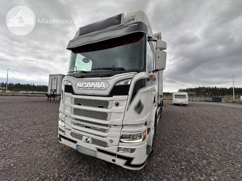 Scania R 580  - Camion porte-conteneur/ Caisse mobile: photos 4 Scania R 580  - Camion porte-conteneur/ Caisse mobile: photos 4
