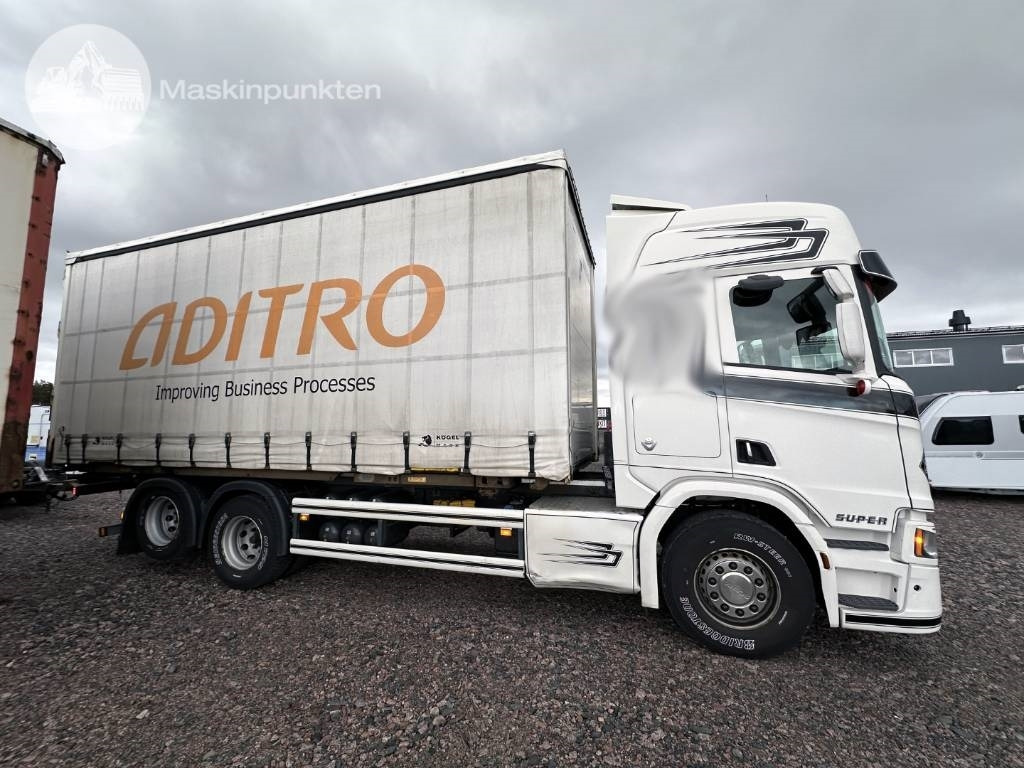 Scania R 580 - Camion porte-conteneur/ Caisse mobile: photos 4 Scania R 580 - Camion porte-conteneur/ Caisse mobile: photos 4