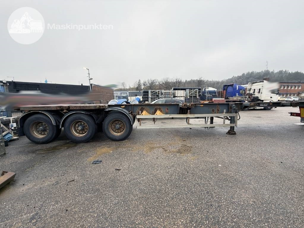 Schweriner CS 40  - Semi-remorque porte-conteneur/ Caisse mobile: photos 5 Schweriner CS 40  - Semi-remorque porte-conteneur/ Caisse mobile: photos 5