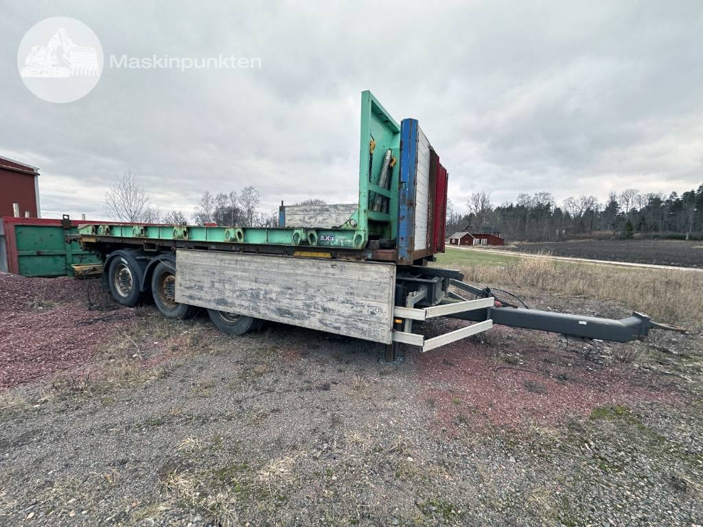 Tridem container kärra - Remorque porte-conteneur/ Caisse mobile: photos 1 Tridem container kärra - Remorque porte-conteneur/ Caisse mobile: photos 1