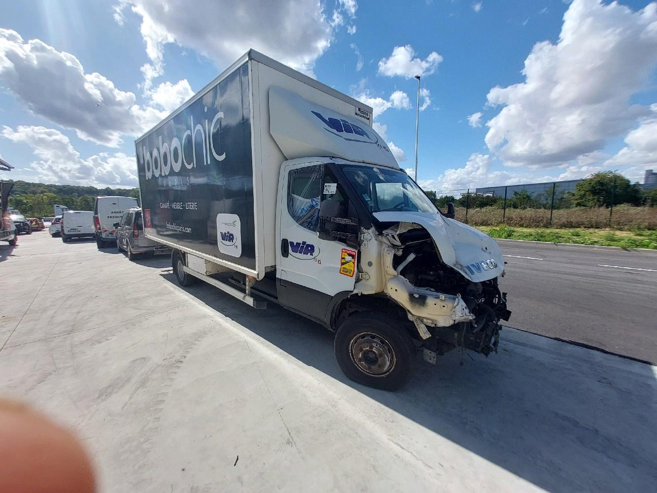 IVECO PORTEUR 65C14N - Fourgon grand volume: photos 1 IVECO PORTEUR 65C14N - Fourgon grand volume: photos 1