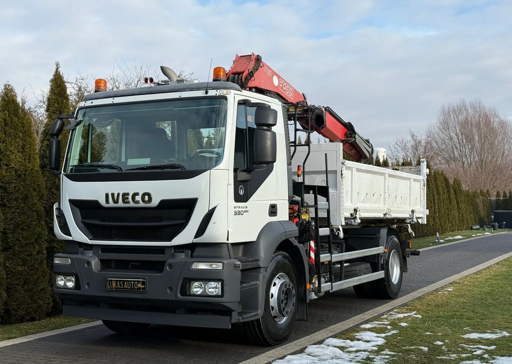 Iveco STRALIS 330 / 4x2 / FASSI F135 / WYWROTKA - Camion benne: photos 3 Iveco STRALIS 330 / 4x2 / FASSI F135 / WYWROTKA - Camion benne: photos 3