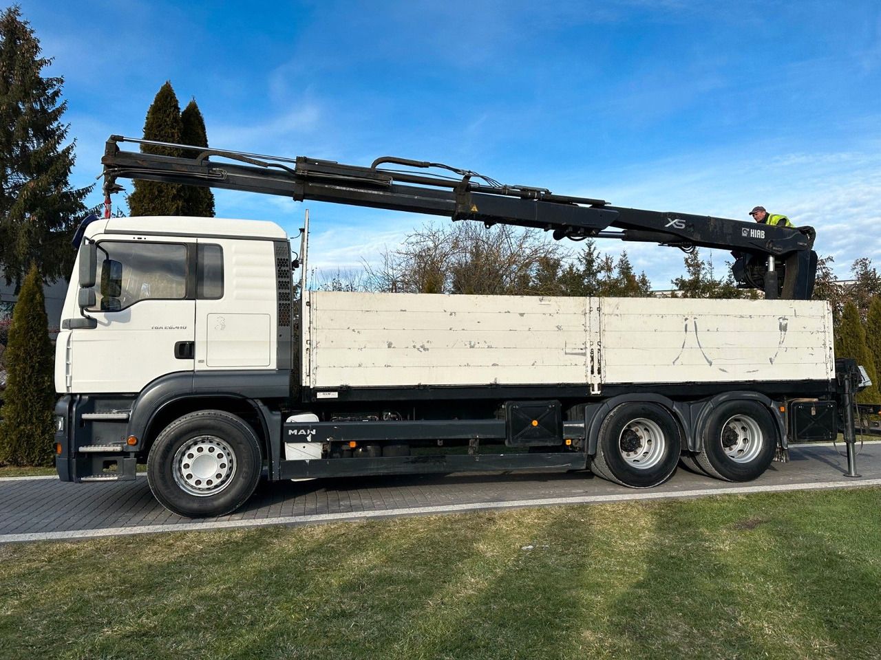 MAN TGA 26.410 6x4 HIAB MANUAL - Camion grue: photos 5 MAN TGA 26.410 6x4 HIAB MANUAL - Camion grue: photos 5