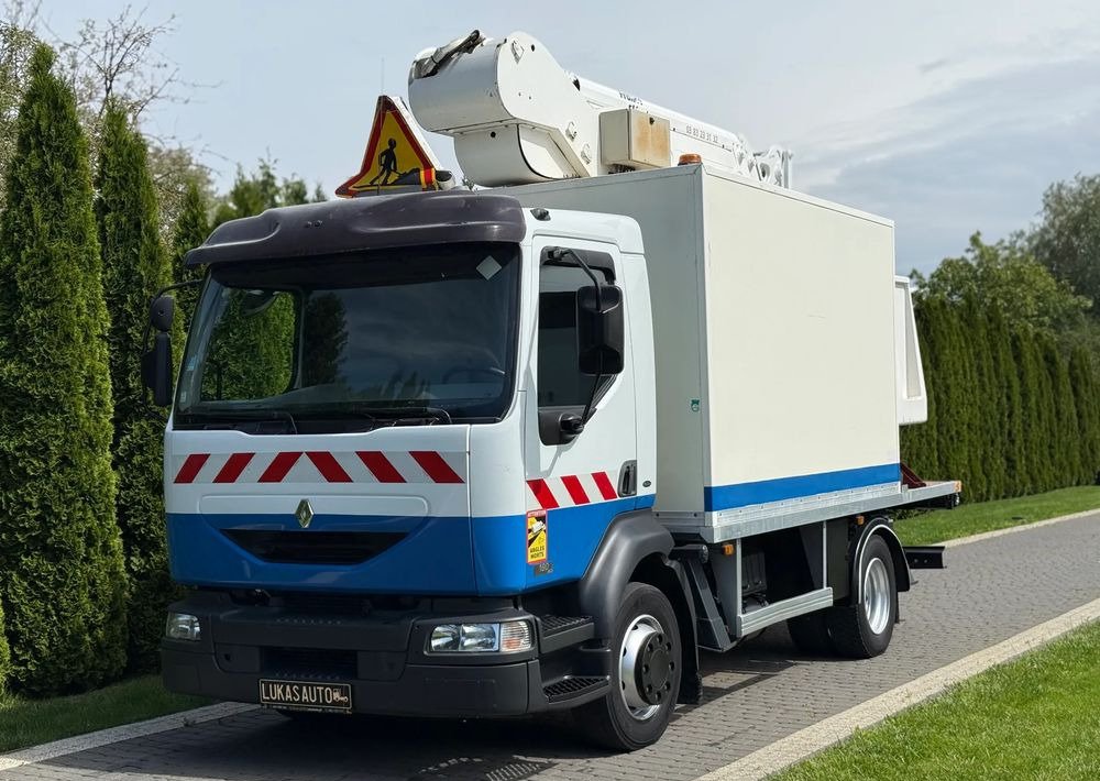 Renault MIDLUM 180 DCI 18 M WINDA FRANCE ELEVATEUR - Camion avec nacelle: photos 1 Renault MIDLUM 180 DCI 18 M WINDA FRANCE ELEVATEUR - Camion avec nacelle: photos 1