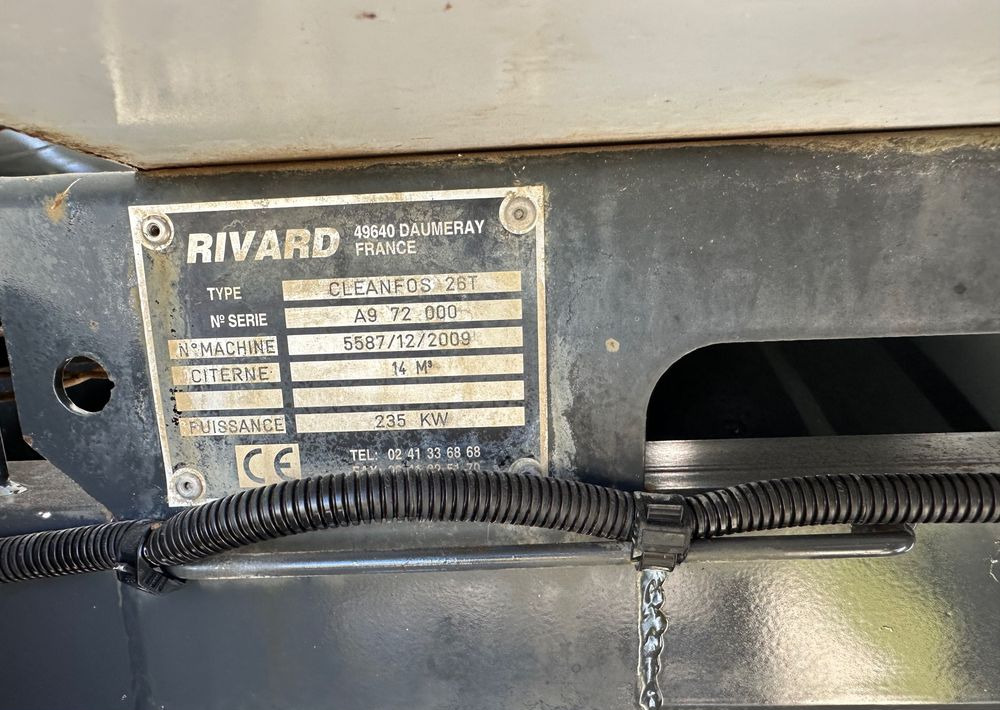 Camion hydrocureur Renault PREMIUM 320 WUKO 6X2 RIVARD 14m3: photos 8