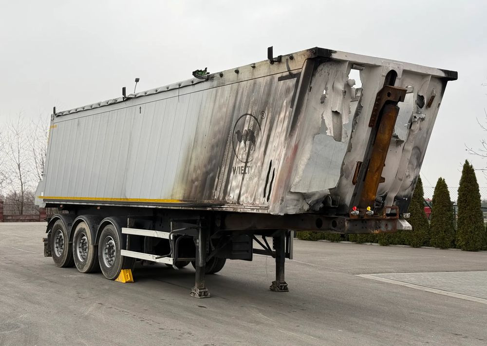 Wielton 42 m3 OSIE SAF USZKODZONY - Semi-remorque benne: photos 1 Wielton 42 m3 OSIE SAF USZKODZONY - Semi-remorque benne: photos 1
