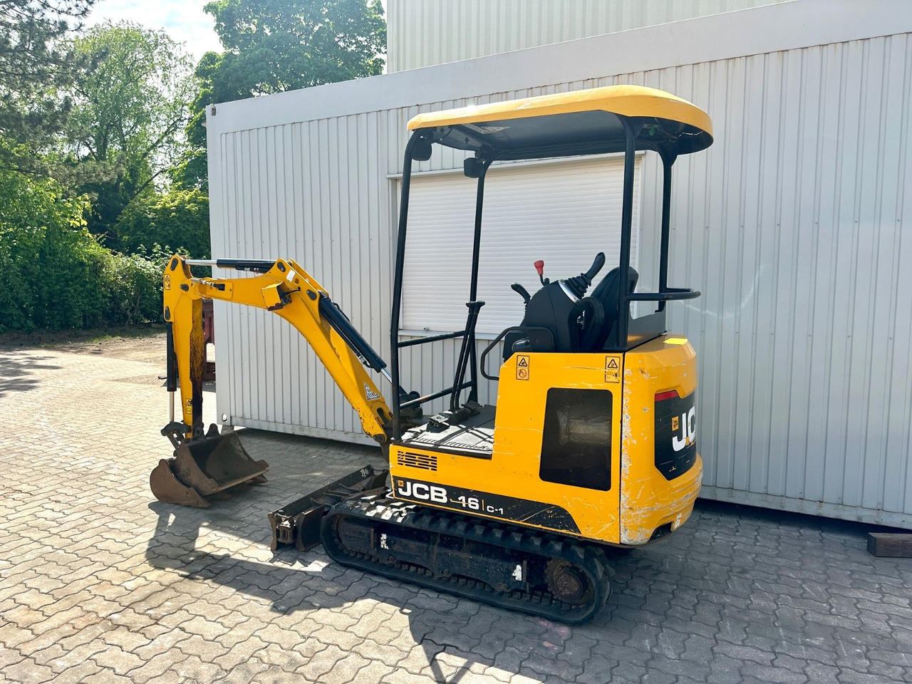 JCB 16C-1 /2020 BJ/1.283 BH/verbr. Laufwerk/2xLöffel - Mini pelle: photos 3 JCB 16C-1 /2020 BJ/1.283 BH/verbr. Laufwerk/2xLöffel - Mini pelle: photos 3