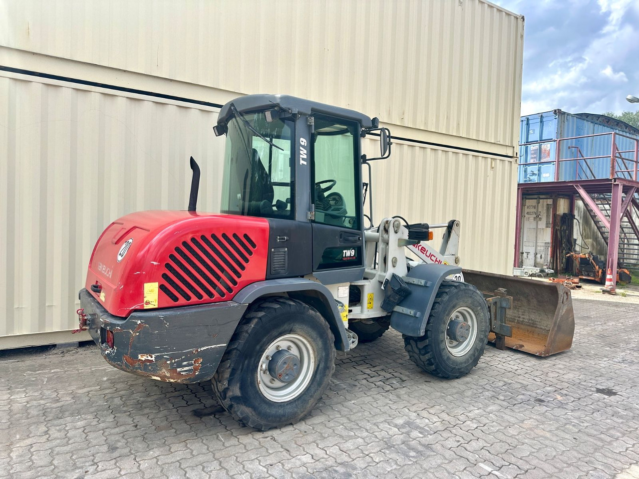 Terex TL80/2014 BJ/Schaufel + Gabel/ Deutsche Maschine - Chargeuse sur pneus: photos 5 Terex TL80/2014 BJ/Schaufel + Gabel/ Deutsche Maschine - Chargeuse sur pneus: photos 5