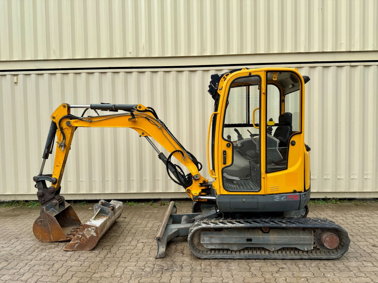 Wacker EZ28 / 2014 BJ / 2 x Löffel - Mini pelle: photos 2 Wacker EZ28 / 2014 BJ / 2 x Löffel - Mini pelle: photos 2