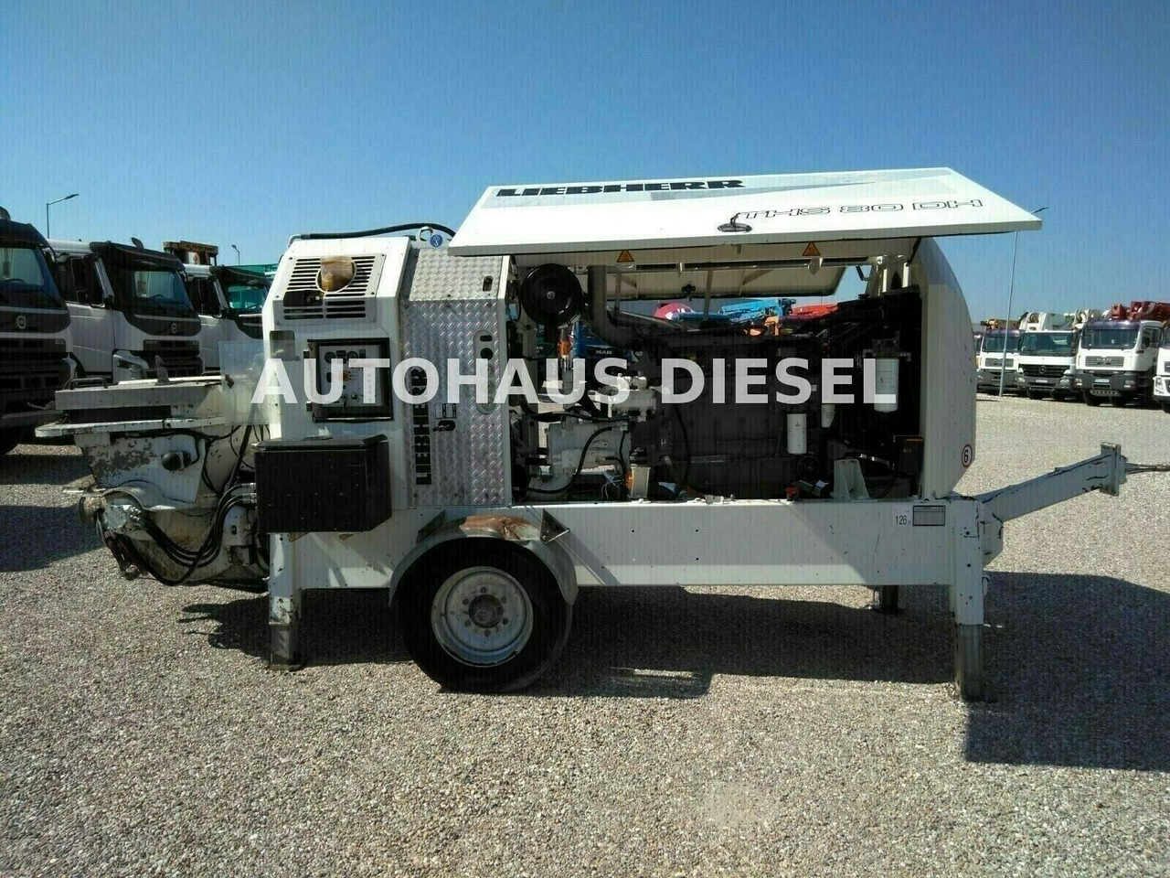 Liebherr THS 80 DH - Pompe à béton stationnaire: photos 5 Liebherr THS 80 DH - Pompe à béton stationnaire: photos 5