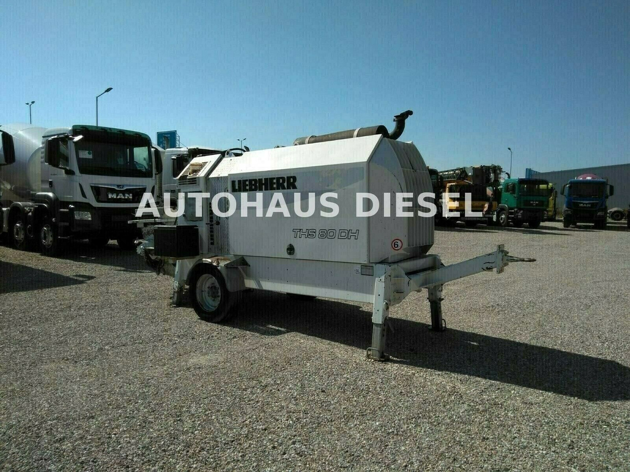 Liebherr THS 80 DH - Pompe à béton stationnaire: photos 2 Liebherr THS 80 DH - Pompe à béton stationnaire: photos 2